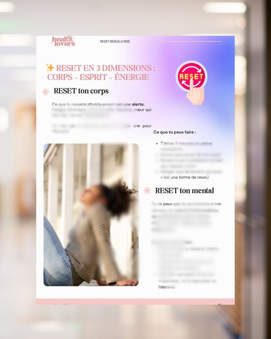Reset. Rebuild. Rise. Les 3 étapes du Smart Glow